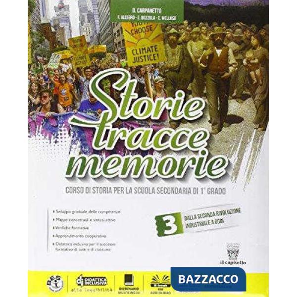 STORIE TRACCE MEMORIE 3 + ATL. + EBOOK