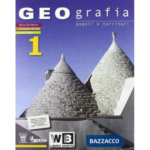 GEOGRAFIA 1 + DVD ROM ATLANTE LIBRO MISTO