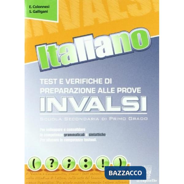 TEST E VERIFICHE DI PREPARAZIONE ALLE PROVE