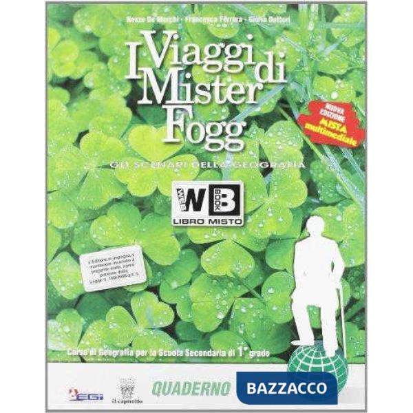 VIAGGI DI MISTER FOGG 1 COMPLETO + LIBRO DIGITALE LIBRO MISTO
