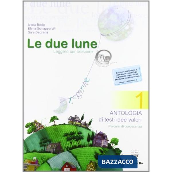 DUE LUNE 1 COMPLETO + LIBRO DIGITALE LIBRO MISTO