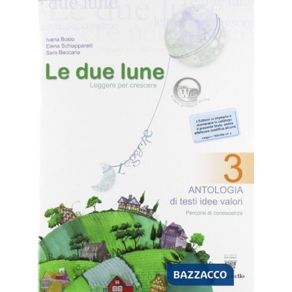 DUE LUNE 3 COMPLETO + LIBRO DIGITALE LIBRO MISTO