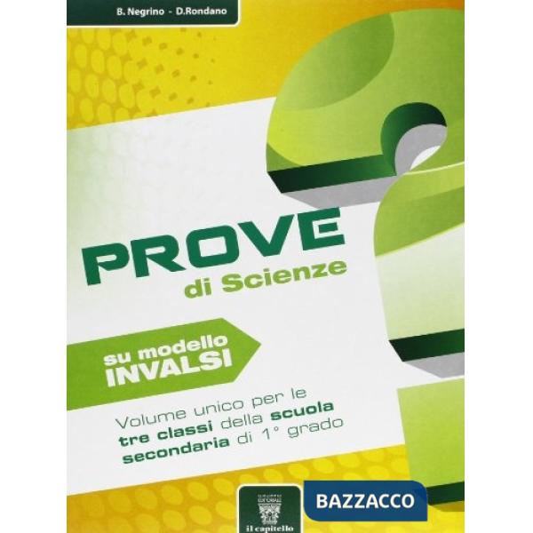 PROVE DI SCIENZE SU MODELLO INVALSI. PER