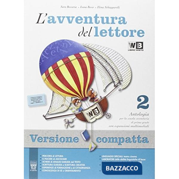 AVVENTURA DEL LETTORE 2 COMPLETO + COMPETENZE