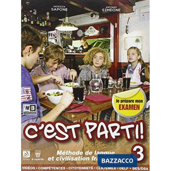 C'EST PARTI! 3 VOLUME + DVD LIBRO DIG