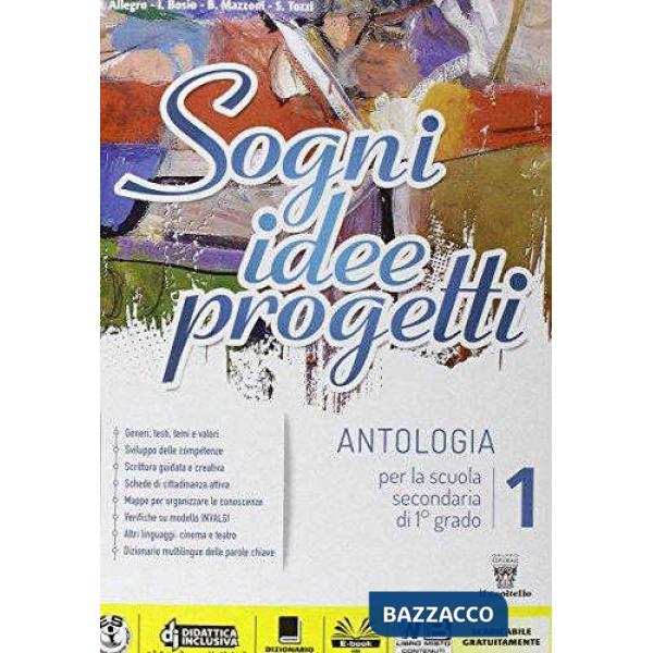 SOGNI IDEE PROGETTI 1 (TXT + MEL + DVD)
