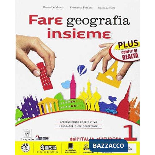 FARE GEOGRAFIA INS. PLUS 1 + ATL + ITA