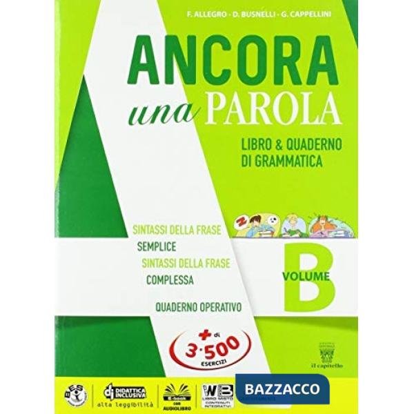 ANCORA UNA PAROLA VOLB