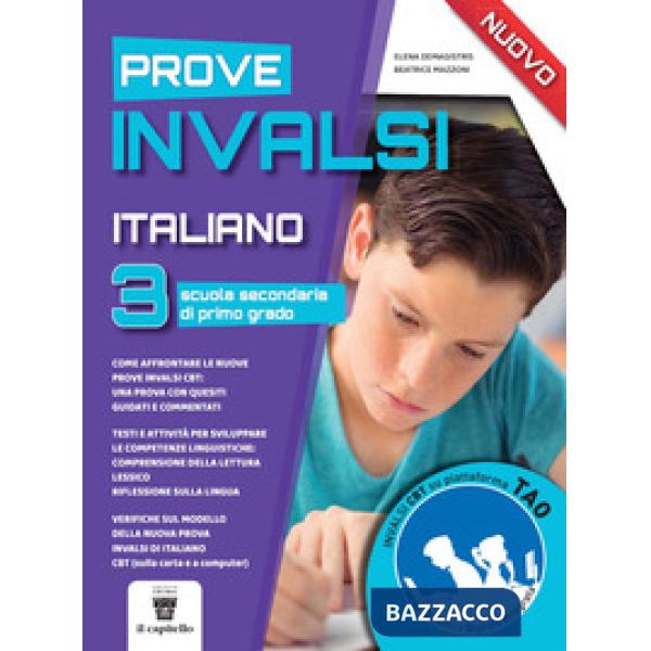NUOVE PROVE DI ITALIANO INVALSI CBT CL. 3 ITA