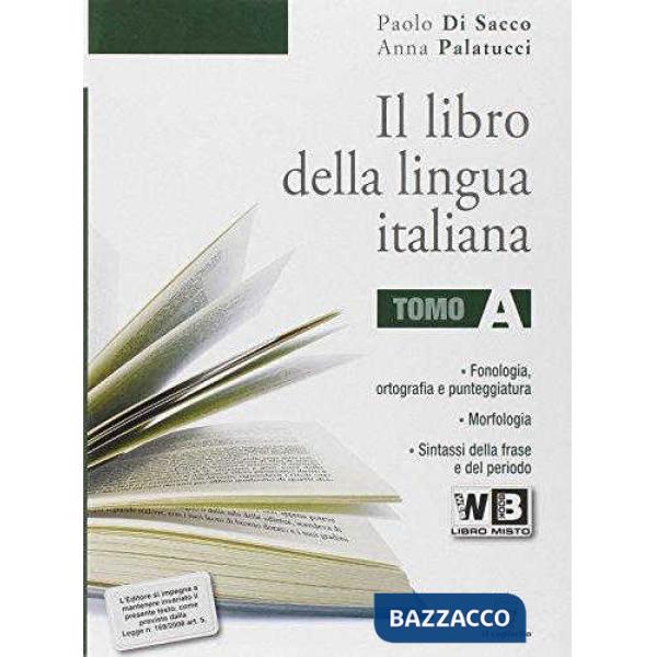 LIBRO DELLA LINGUA ITALIANA LIBRO MISTO A + 600