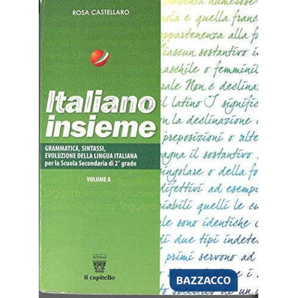 ITALIANO INSIEME VOLUME A