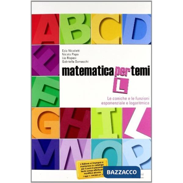 MATEMATICA PER TEMI L
