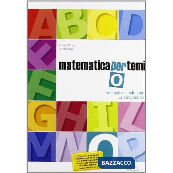 MATEMATICA PER TEMI O