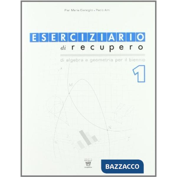 ESERCIZIARIO DI RECUPERO 1