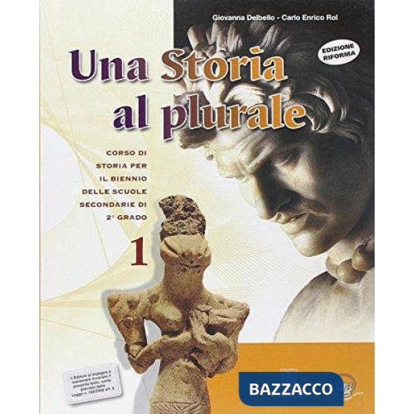 UNA STORIA AL PLURALE 1 LIBRO MISTO