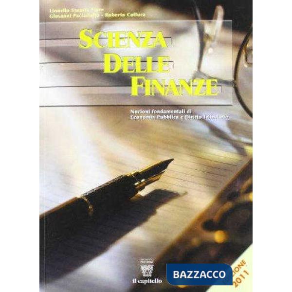 SCIENZA DELLE FINANZE ED. 2011