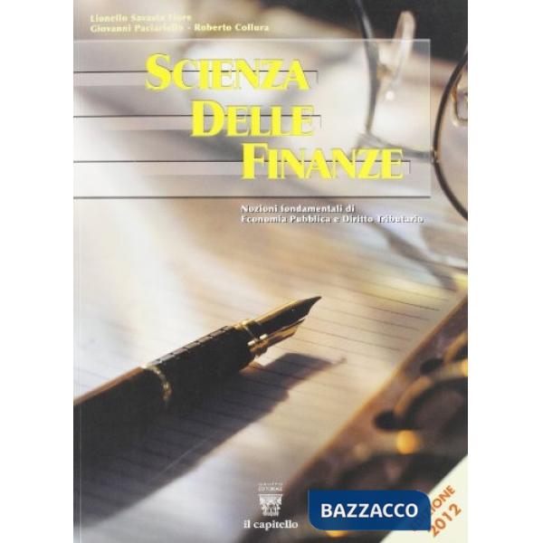 SCIENZA DELLE FINANZE