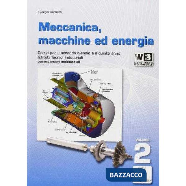 MECCANICA MACCHINE ED ENERGIA 2 LIBRO MISTO