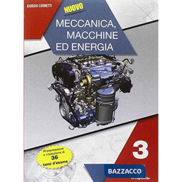 MECCANICA MACCHINE ENERGIA 3 15 + EBOOK