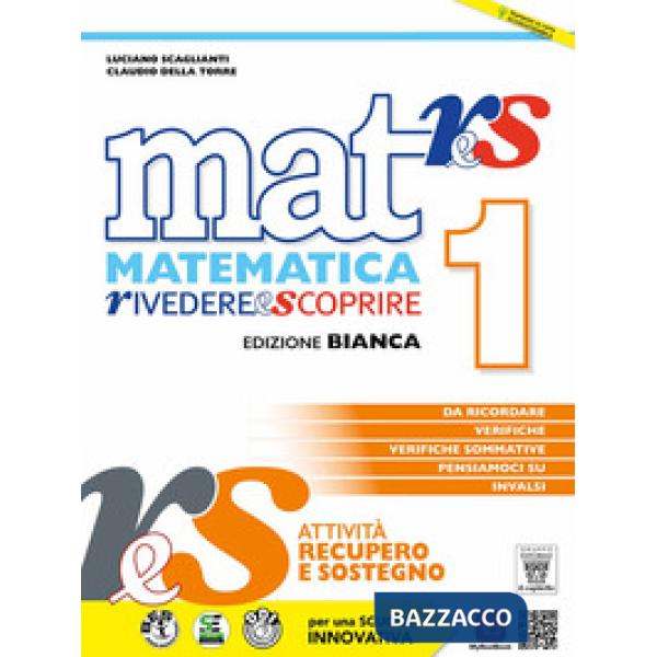 MAT R&S (RIVEDERE E SCOPRIRE) 1 - REC. E SOST.