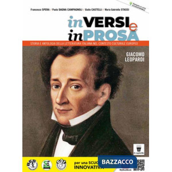 IN VERSI E IN PROSA-GIACOMO LEOPARDI + E-BOOK