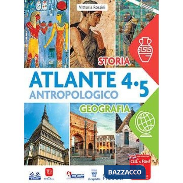 ATLANTE STORICO GEOGRAFICO 4-5 2020 PRIMARIA