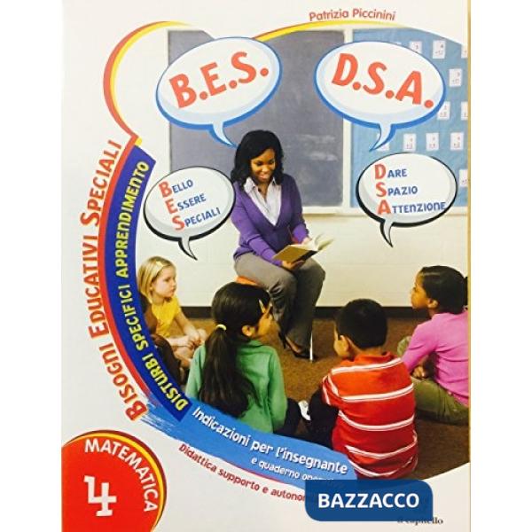 BES/DSA MATEMATICA 4 PRIMARIA INSEGNANTE