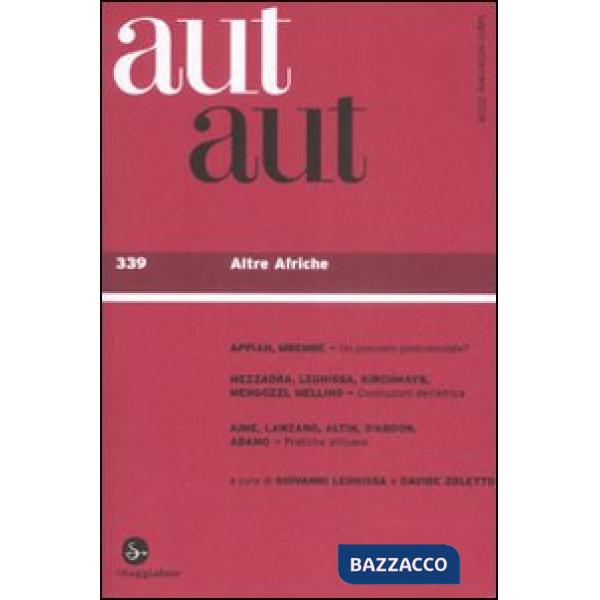 Aut aut. Vol. 339: Altre afriche