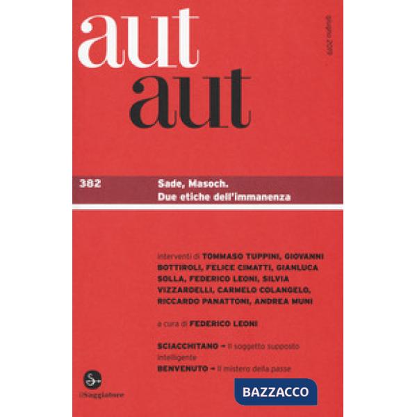 Aut aut. Vol. 382