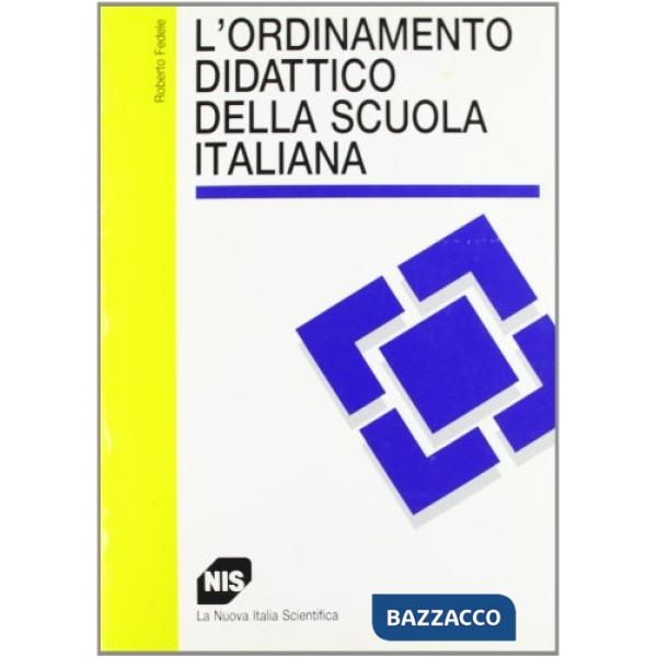 Ordinamento didattico della scuola italiana (L')