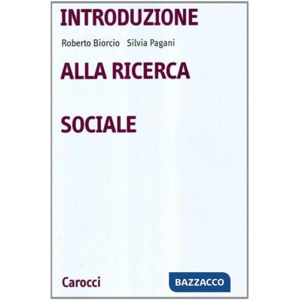 Introduzione alla ricerca sociale
