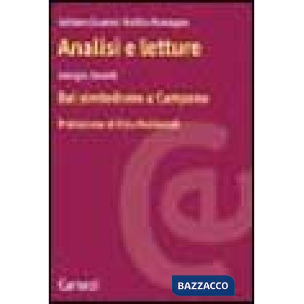 Novecento come visione. Dal simbolismo a Campana (Il)