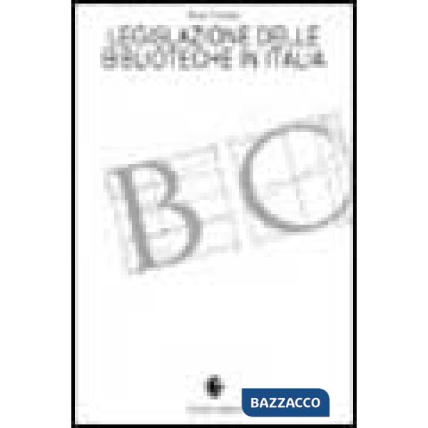 Legislazione delle biblioteche in Italia