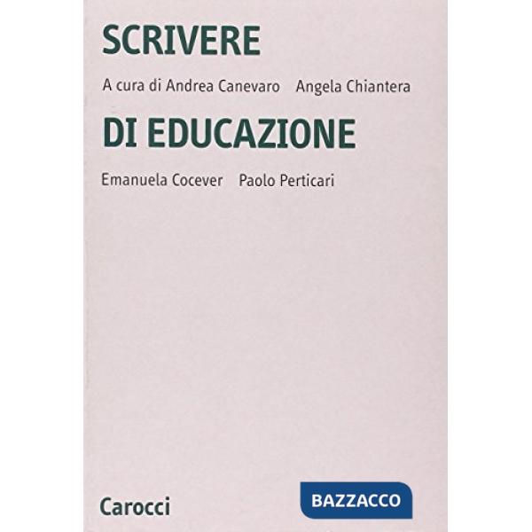 Scrivere di educazione