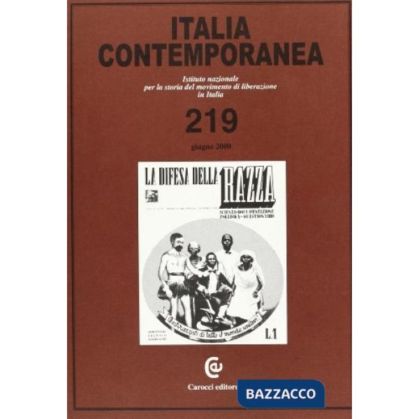 Italia contemporanea. Vol. 219