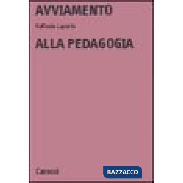 Avviamento alla pedagogia