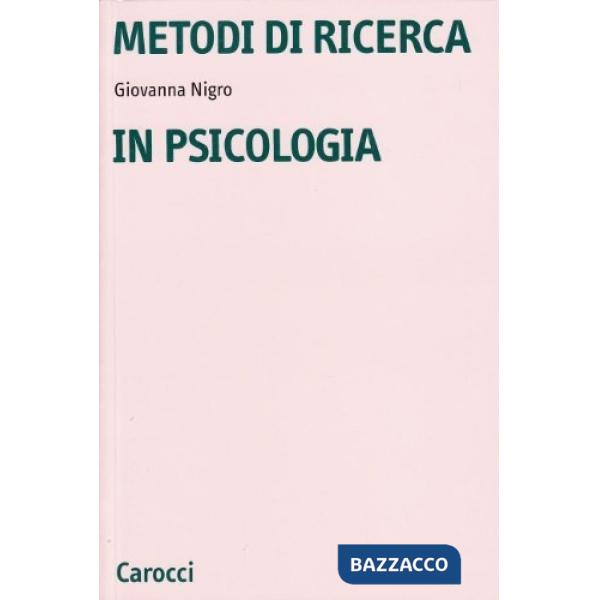 Metodi di ricerca in psicologia