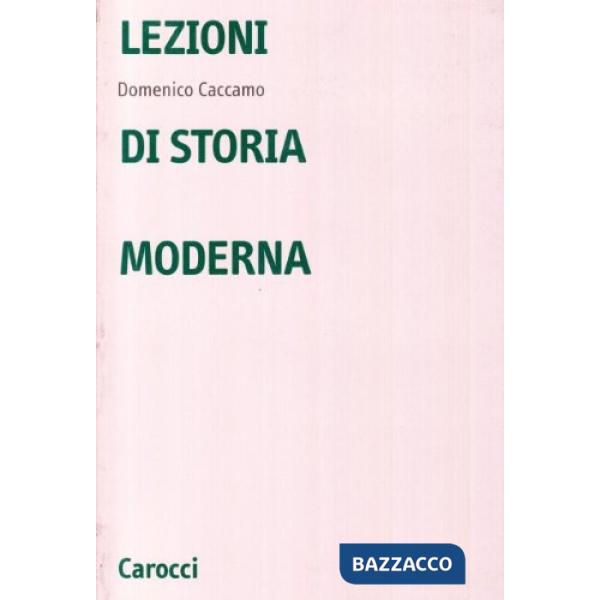 Lezioni di storia moderna