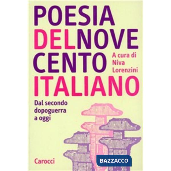 Poesia del Novecento italiano. Dal secondo dopoguerra a oggi