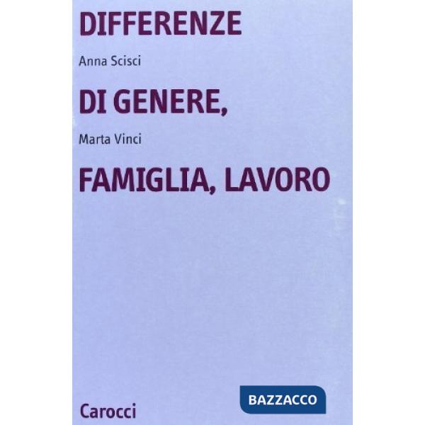 Differenze di genere, famiglia, lavoro