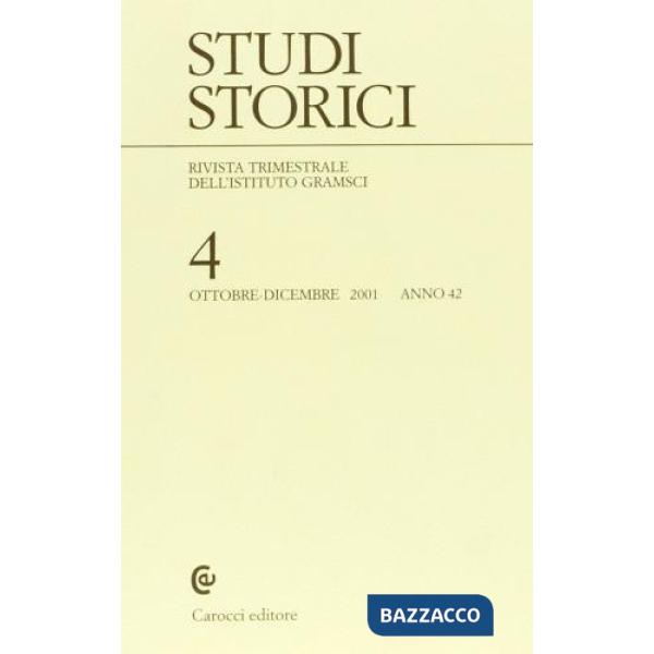 Studi storici (2001). Vol. 4