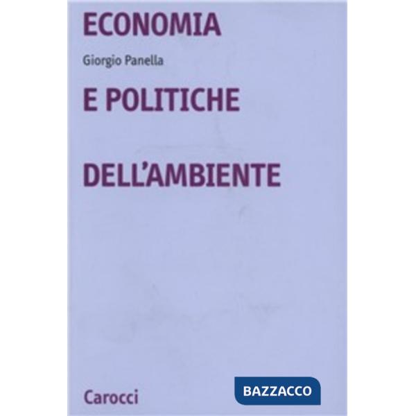 Economia e politiche dell'ambiente