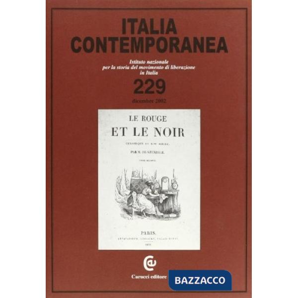 Italia contemporanea. Vol. 229