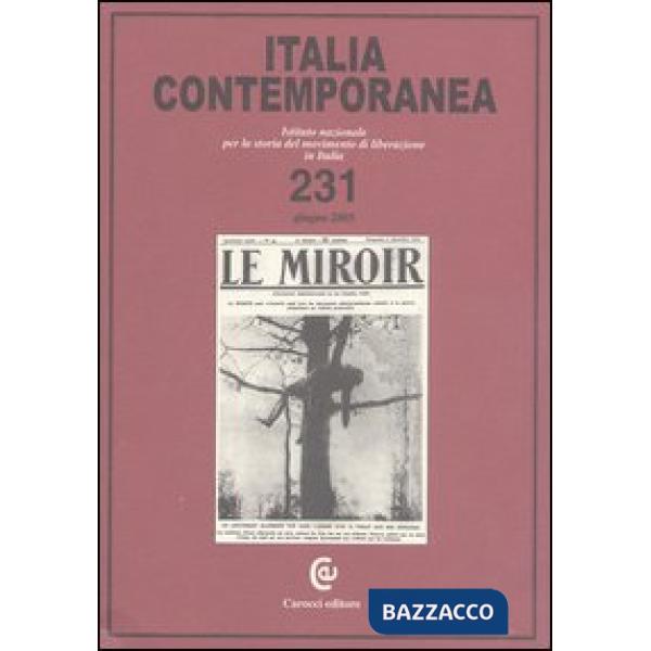 Italia contemporanea. Vol. 231