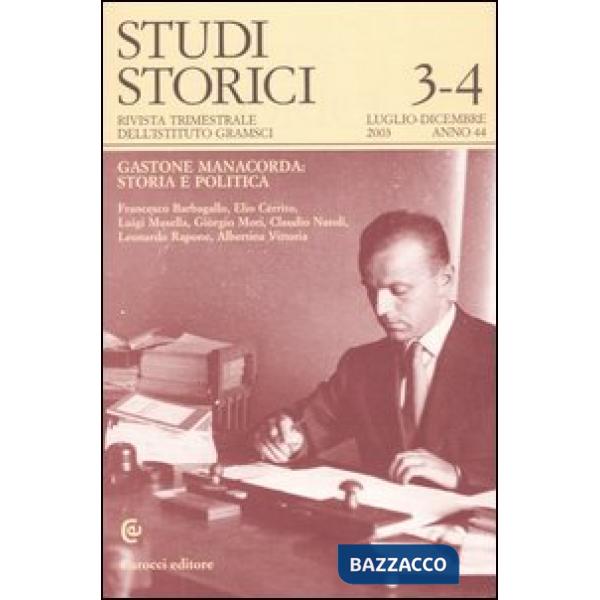 Studi storici (2003) vol. 3-4