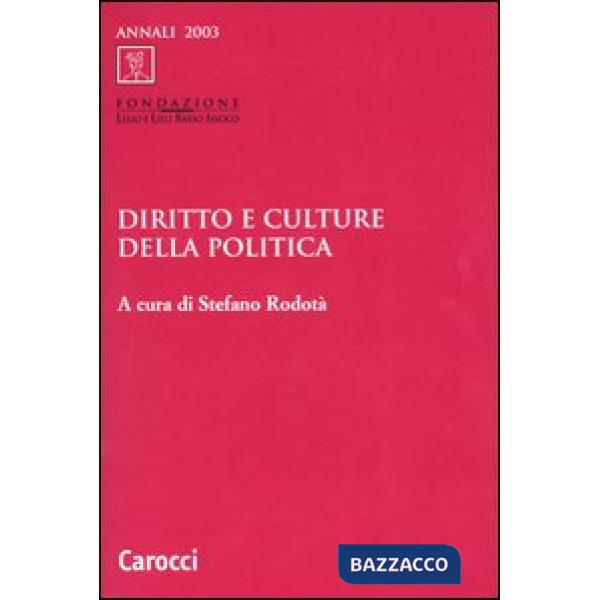 Diritto e culture della politica