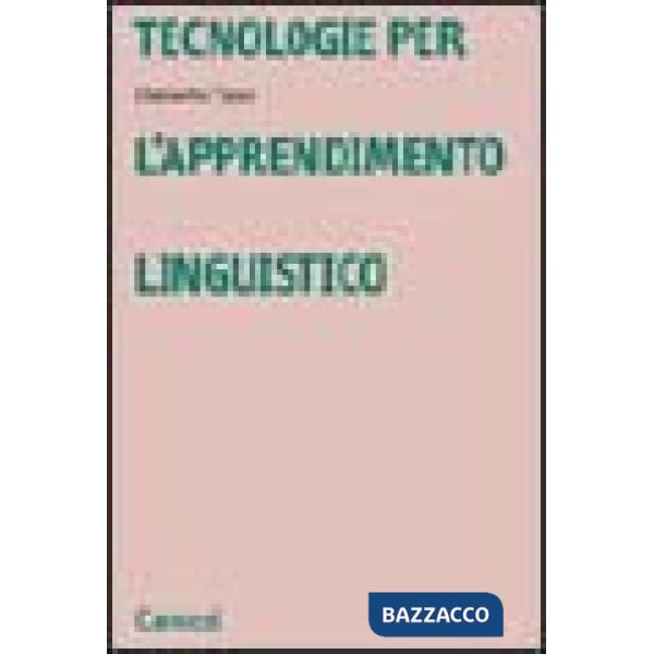 Tecnologie per l'apprendimento linguistico