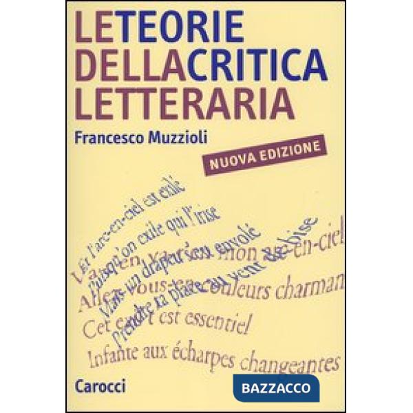Teorie della critica letteraria (Le)