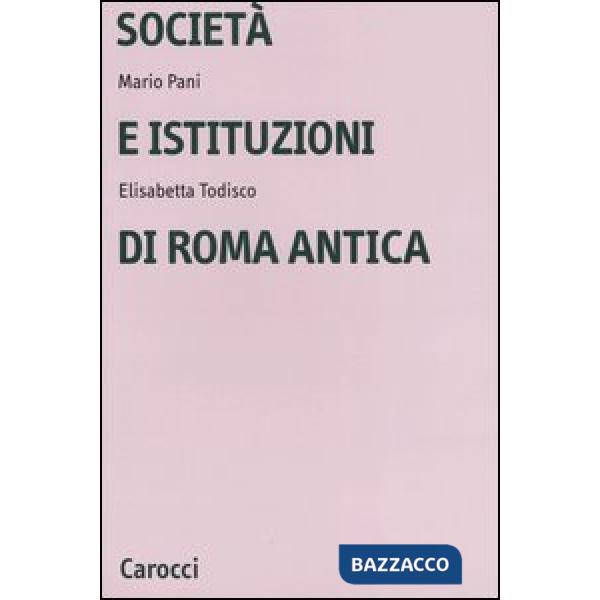 Società e istituzioni di Roma antica