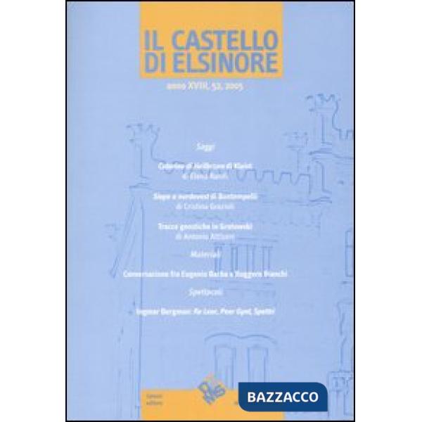 Castello di Elsinore (2005) (Il). Vol. 52